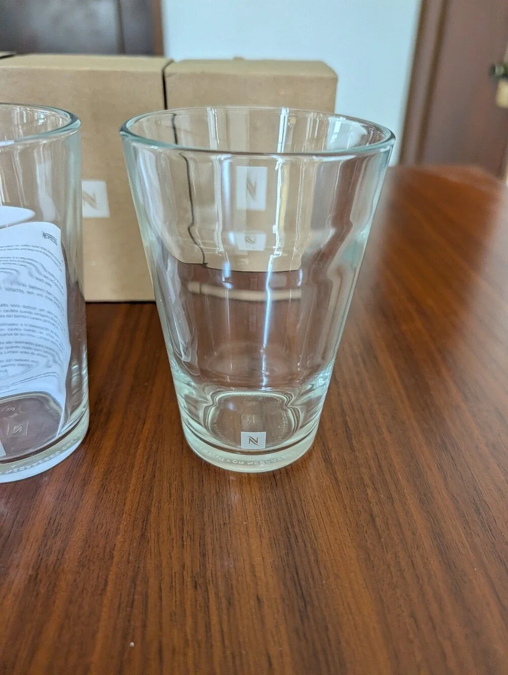 Nespresso View Collection Recipe Glass Made In France Set of 3